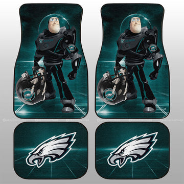 Philadelphia Eagles Car Floor Mats Custom Car Accessories For Fan - Gearcarcover - 1