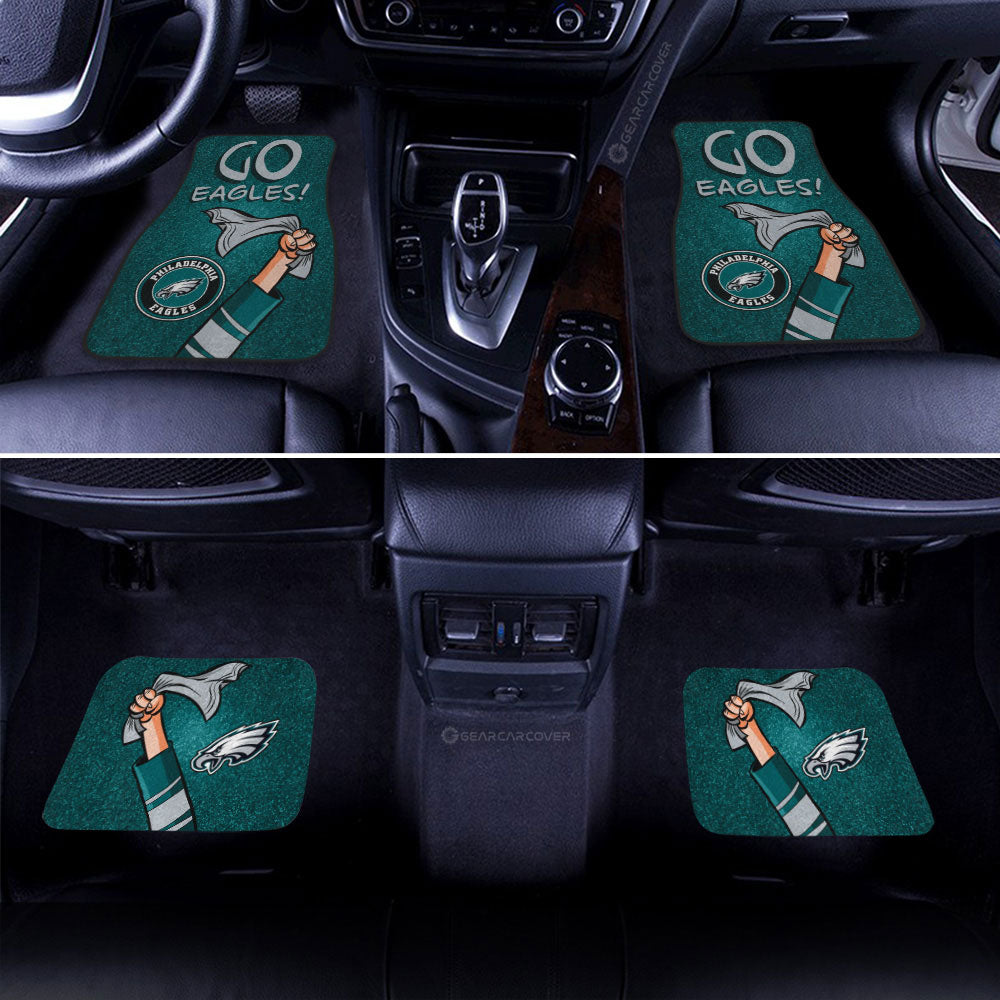 Philadelphia Eagles Car Floor Mats Custom Car Accessories - Gearcarcover - 2