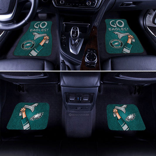 Philadelphia Eagles Car Floor Mats Custom Car Accessories - Gearcarcover - 2
