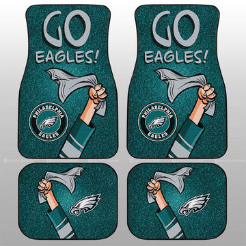 Philadelphia Eagles Car Floor Mats Custom Car Accessories - Gearcarcover - 1