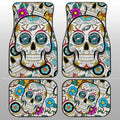 Philadelphia Eagles Car Floor Mats Custom Sugar Skull Car Accessories - Gearcarcover - 1