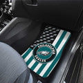 Philadelphia Eagles Car Floor Mats Custom US Flag Style - Gearcarcover - 3