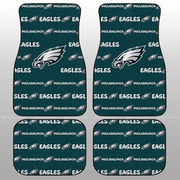 Philadelphia Eagles Car Floor Mats Sporty Team Collection - Gearcarcover - 1