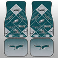 Philadelphia Eagles Car Floor Mats Sporty Team Collection - Gearcarcover - 1