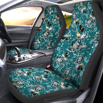 Philadelphia Eagles Car Seat Covers Cartoon Theme Collection - Gearcarcover - 1