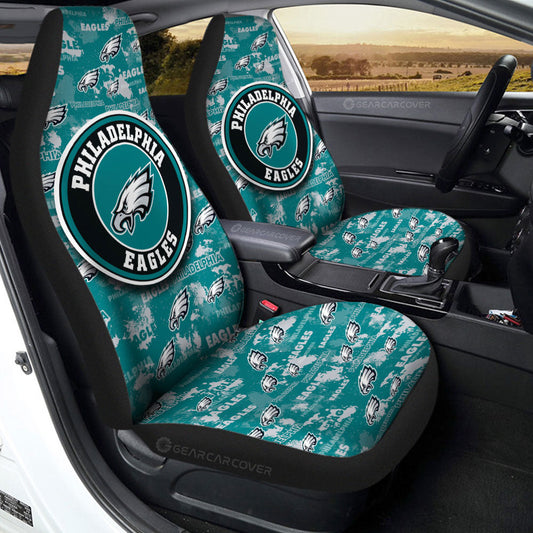 Philadelphia Eagles Car Seat Covers Custom Car Accessories - Gearcarcover - 2