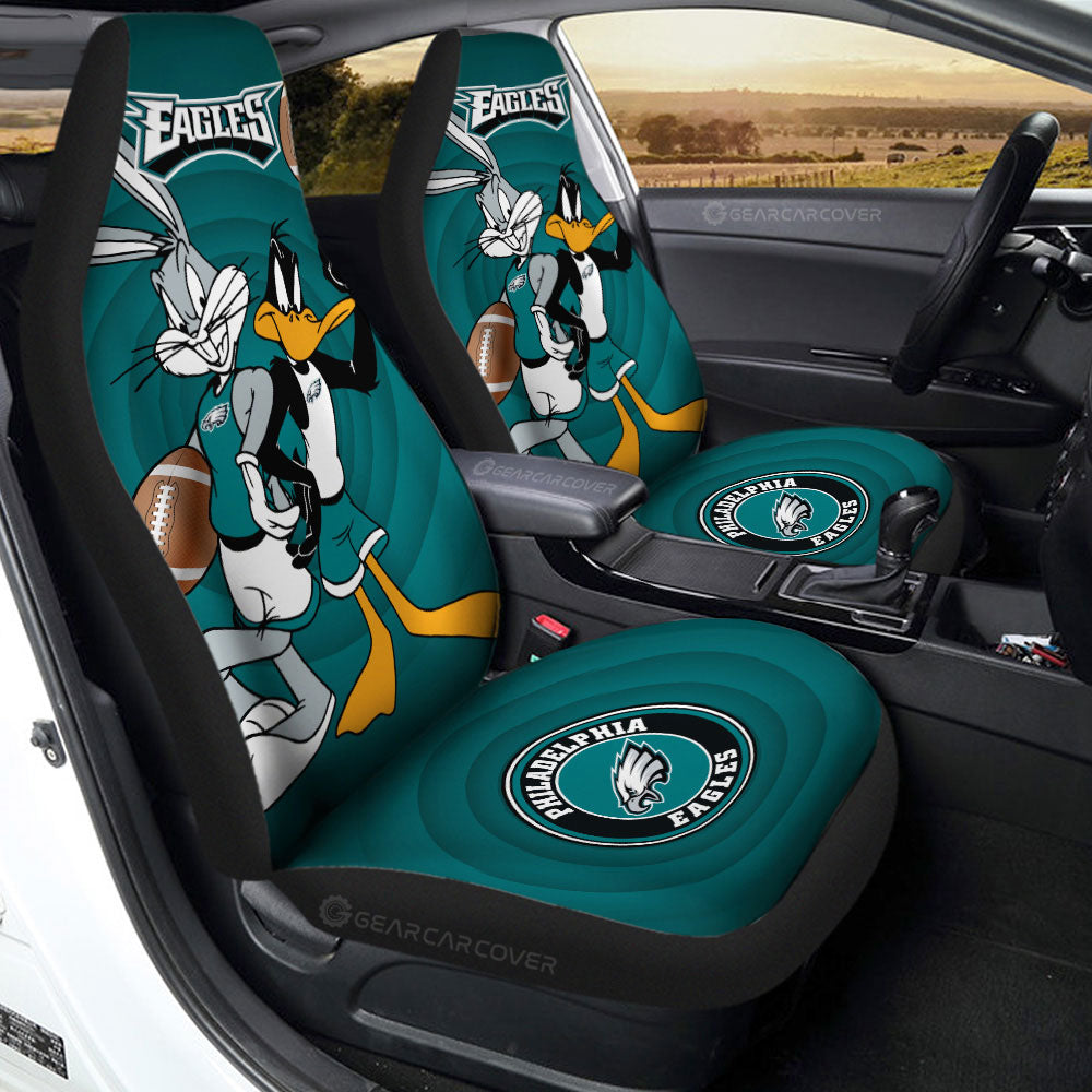 Philadelphia Eagles Car Seat Covers Custom Car Accessories - Gearcarcover - 2