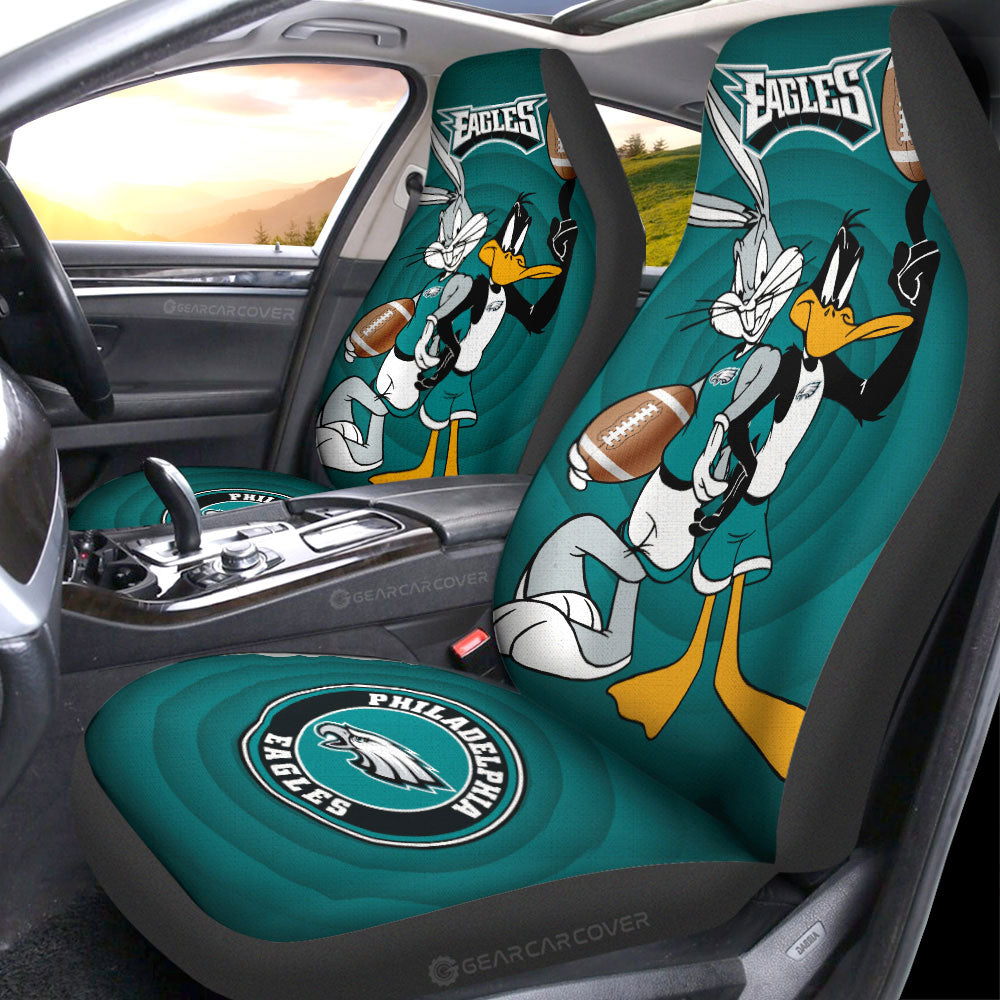 Philadelphia Eagles Car Seat Covers Custom Car Accessories - Gearcarcover - 1