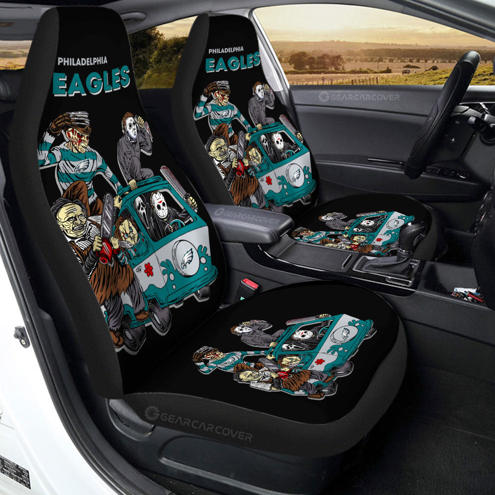 Philadelphia Eagles Car Seat Covers Custom Car Accessories - Gearcarcover - 2