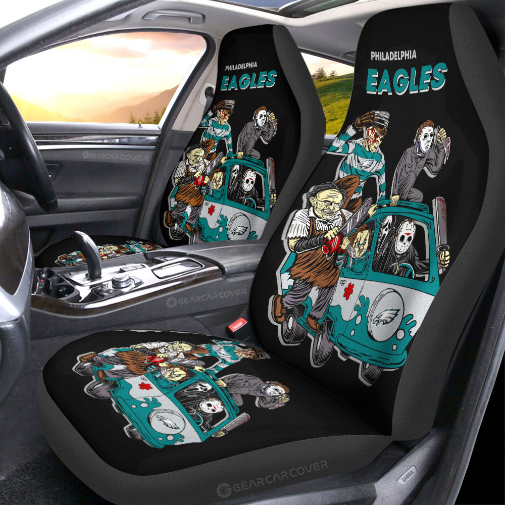 Philadelphia Eagles Car Seat Covers Custom Car Accessories - Gearcarcover - 1