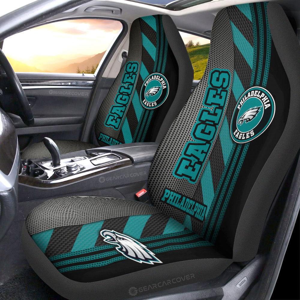 Philadelphia Eagles Car Seat Covers Custom Car Accessories - Gearcarcover - 1