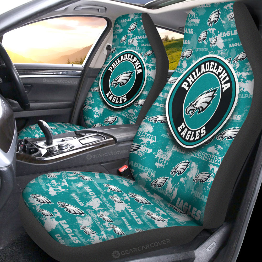 Philadelphia Eagles Car Seat Covers Custom Car Accessories - Gearcarcover - 1