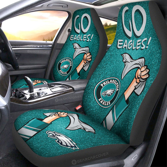 Philadelphia Eagles Car Seat Covers Custom Car Accessories - Gearcarcover - 1