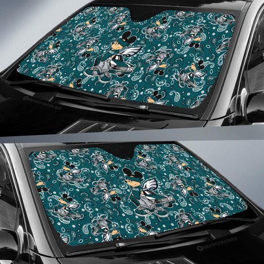 Philadelphia Eagles Car Sunshade Cartoon Theme Collection - Gearcarcover - 2