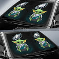 Philadelphia Eagles Car Sunshade Custom Car Accessories For Fan - Gearcarcover - 2