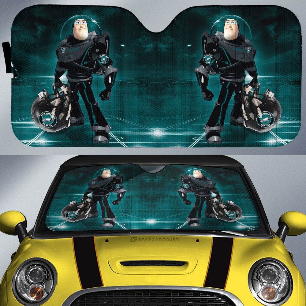 Philadelphia Eagles Car Sunshade Custom Car Accessories For Fan - Gearcarcover - 1