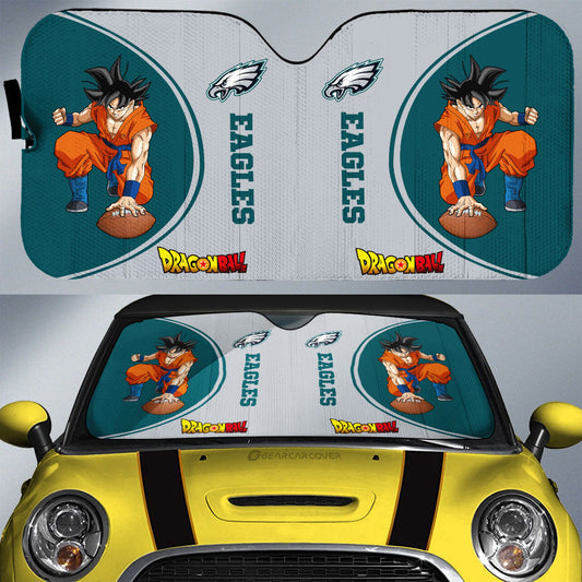 Philadelphia Eagles Car Sunshade Custom Car Accessories For Fans - Gearcarcover - 1