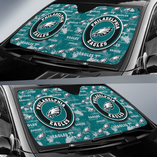 Philadelphia Eagles Car Sunshade Custom Car Accessories - Gearcarcover - 2