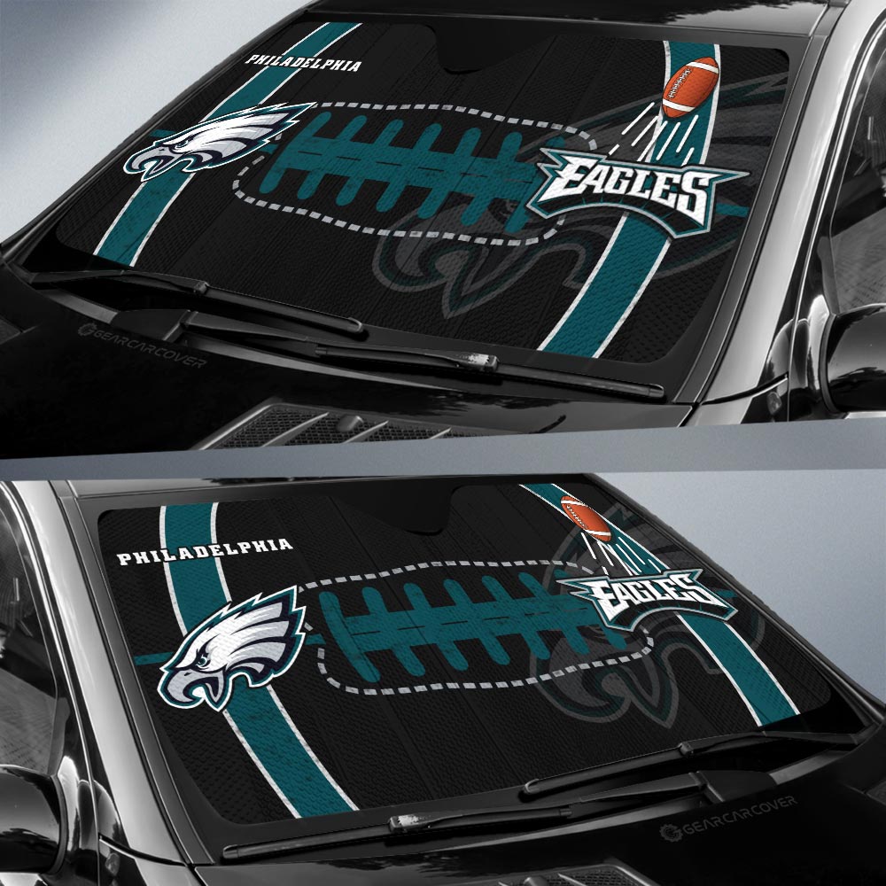 Philadelphia Eagles Car Sunshade Custom Car Accessories - Gearcarcover - 2