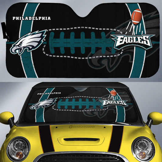 Philadelphia Eagles Car Sunshade Custom Car Accessories - Gearcarcover - 1