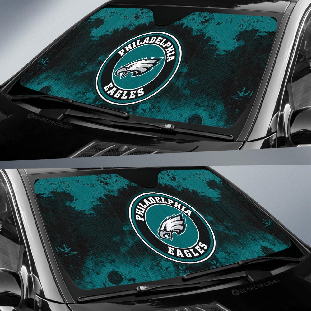 Philadelphia Eagles Car Sunshade Custom Car Accessories - Gearcarcover - 2