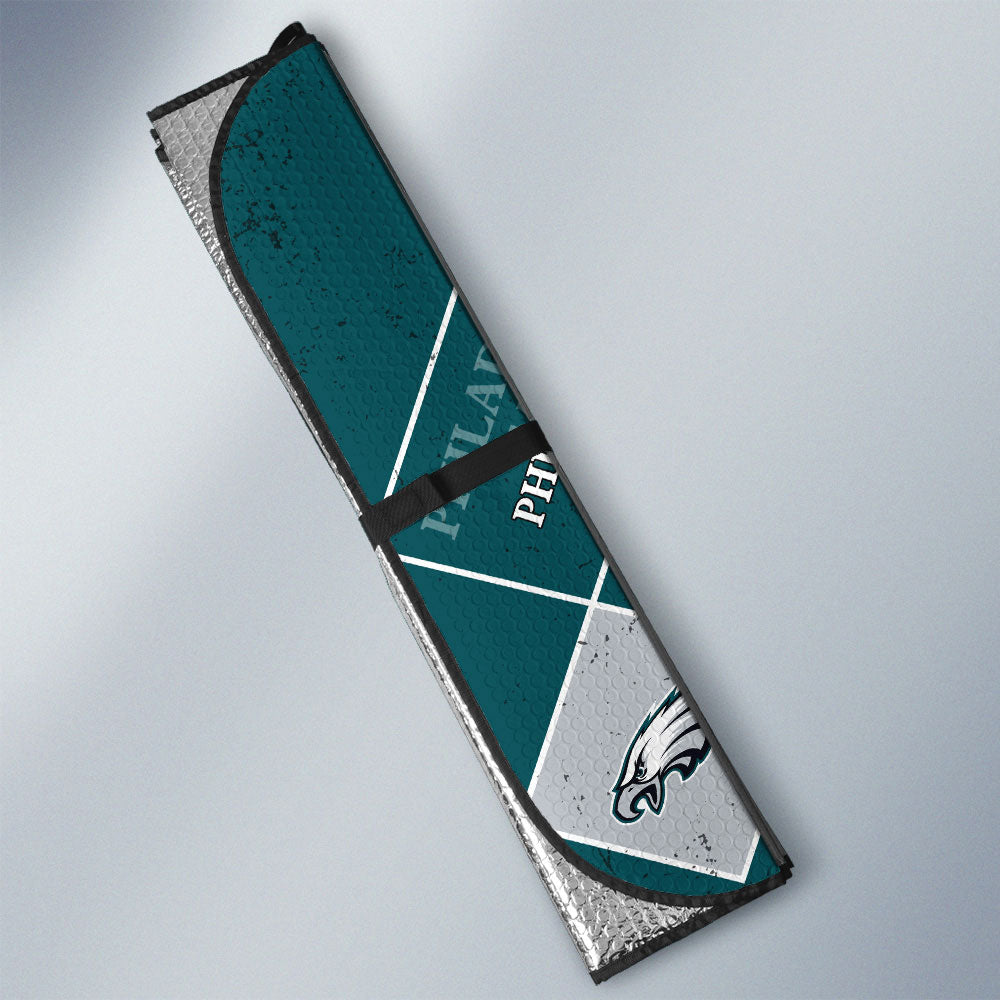 Philadelphia Eagles Car Sunshade Sporty Team Collection - Gearcarcover - 3