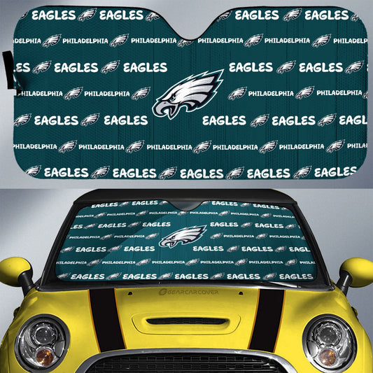 Philadelphia Eagles Car Sunshade Sporty Team Collection - Gearcarcover - 1