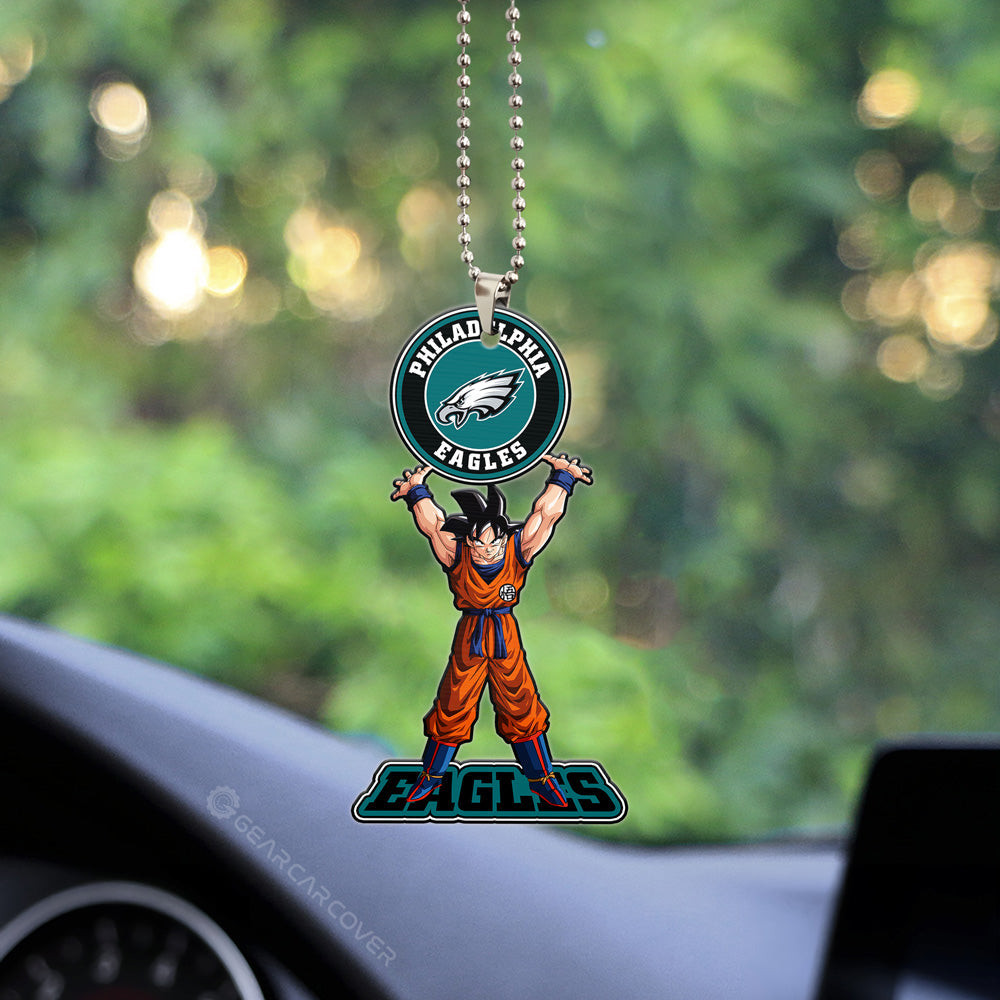 Philadelphia Eagles Ornament Goku Car Accessories - Gearcarcover - 2