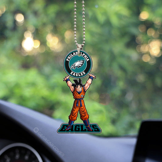 Philadelphia Eagles Ornament Goku Car Accessories - Gearcarcover - 2