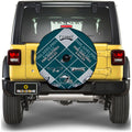 Philadelphia Eagles Spare Tire Covers Camera Hole Sporty Team Collection - Gearcarcover - 1