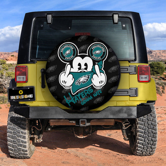 Philadelphia Eagles Spare Tire Covers Custom Car Accessories - Gearcarcover - 2