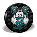 Philadelphia Eagles Spare Tire Covers Custom Car Accessories - Gearcarcover - 3