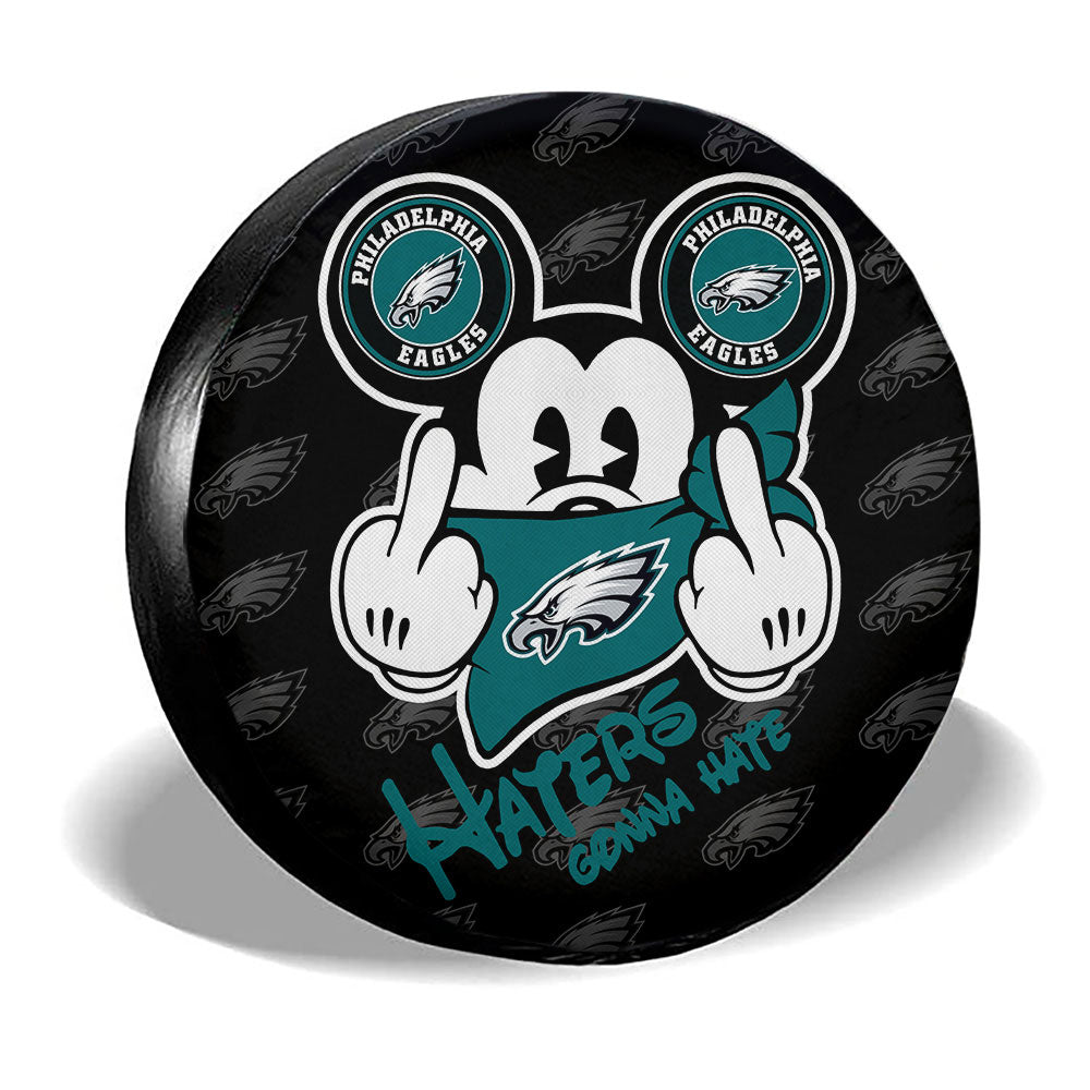 Philadelphia Eagles Spare Tire Covers Custom Car Accessories - Gearcarcover - 3