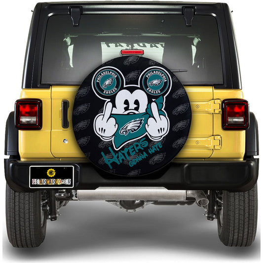 Philadelphia Eagles Spare Tire Covers Custom Car Accessories - Gearcarcover - 1