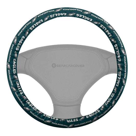 Philadelphia Eagles Steering Wheel Cover Sporty Team Collection - Gearcarcover - 2