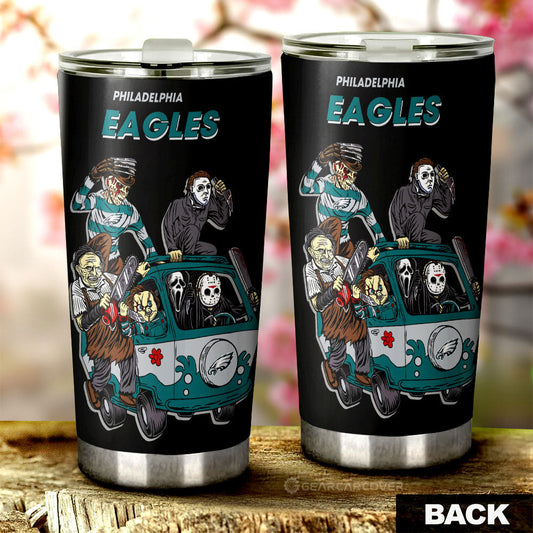 Philadelphia Eagles Tumbler Cup Custom Car Accessories - Gearcarcover - 2