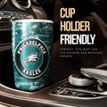 Philadelphia Eagles Tumbler Cup Custom Car Accessories - Gearcarcover - 3