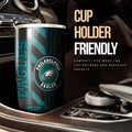 Philadelphia Eagles Tumbler Cup Custom Car Accessories - Gearcarcover - 3