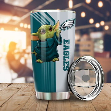 Philadelphia Eagles Tumbler Cup Custom Car Accessories - Gearcarcover - 1