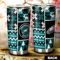 Philadelphia Eagles Tumbler Cup Custom Ugly Style Car Accessories - Gearcarcover - 2