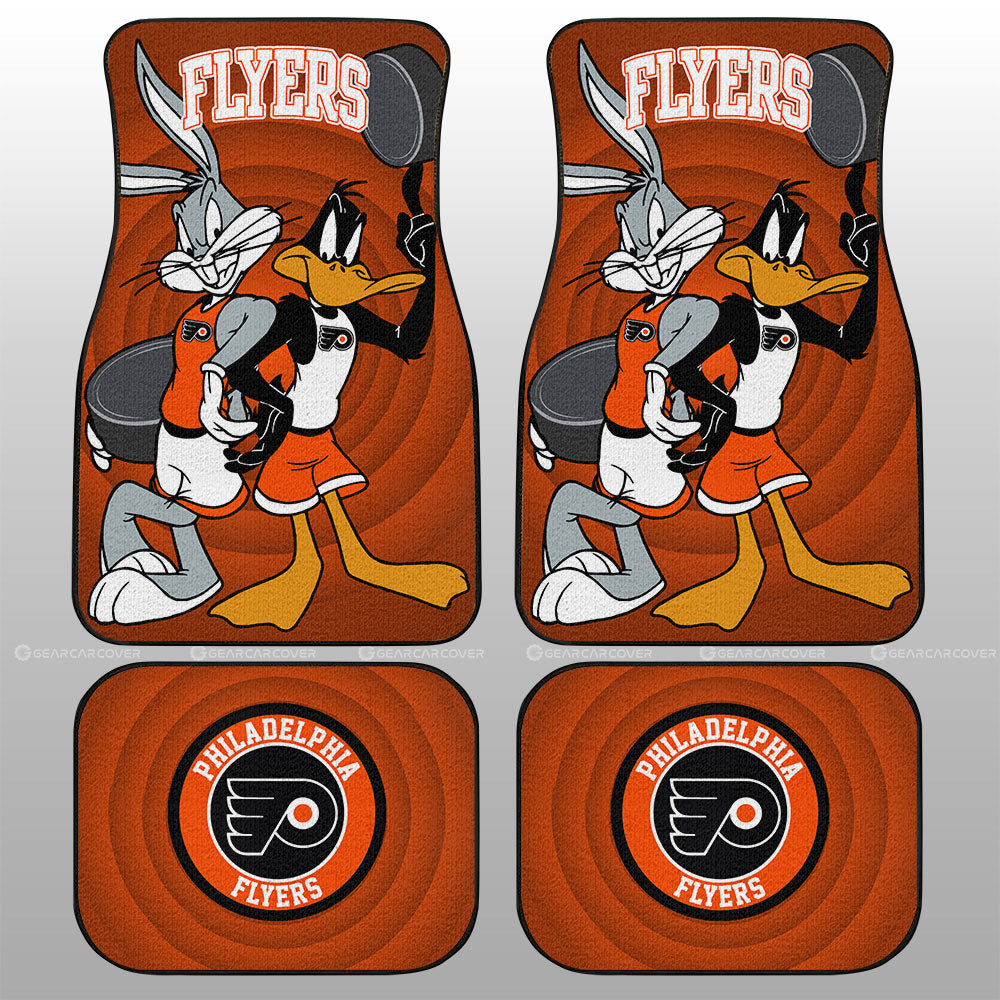 Philadelphia Flyers Car Floor Mats Custom Car Accessories - Gearcarcover - 1