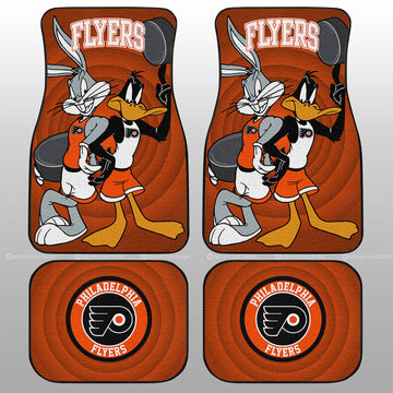 Philadelphia Flyers Car Floor Mats Custom Car Accessories - Gearcarcover - 1