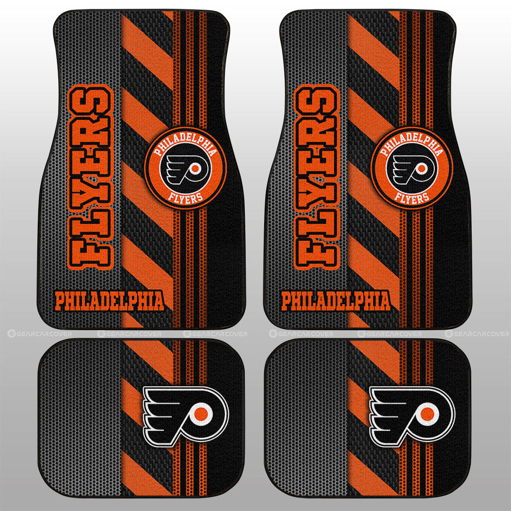 Philadelphia Flyers Car Floor Mats Custom Car Accessories - Gearcarcover - 1