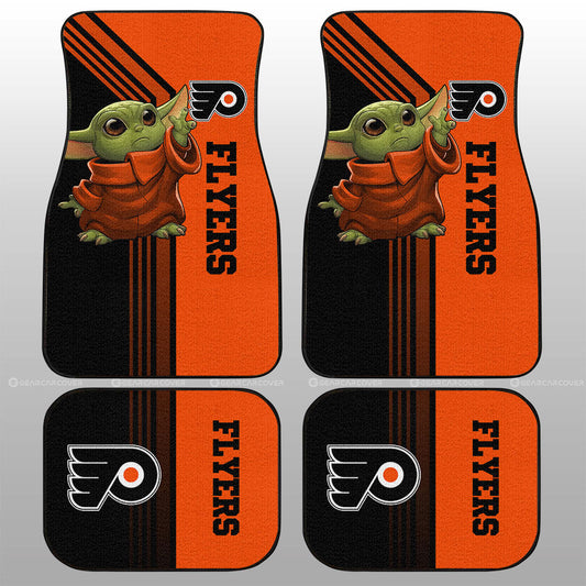 Philadelphia Flyers Car Floor Mats Custom Car Accessories - Gearcarcover - 1