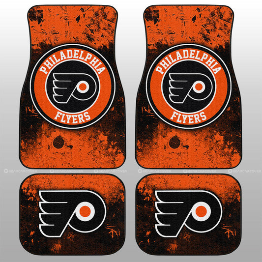 Philadelphia Flyers Car Floor Mats Custom Car Accessories - Gearcarcover - 1