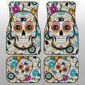 Philadelphia Flyers Car Floor Mats Custom Sugar Skull Car Accessories - Gearcarcover - 1