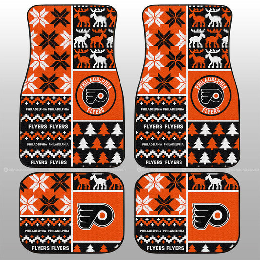 Philadelphia Flyers Car Floor Mats Custom Ugly Style Car Accessories - Gearcarcover - 1