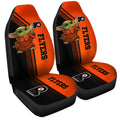 Philadelphia Flyers Car Seat Covers Baby Yoda Car Accessories - Gearcarcover - 3