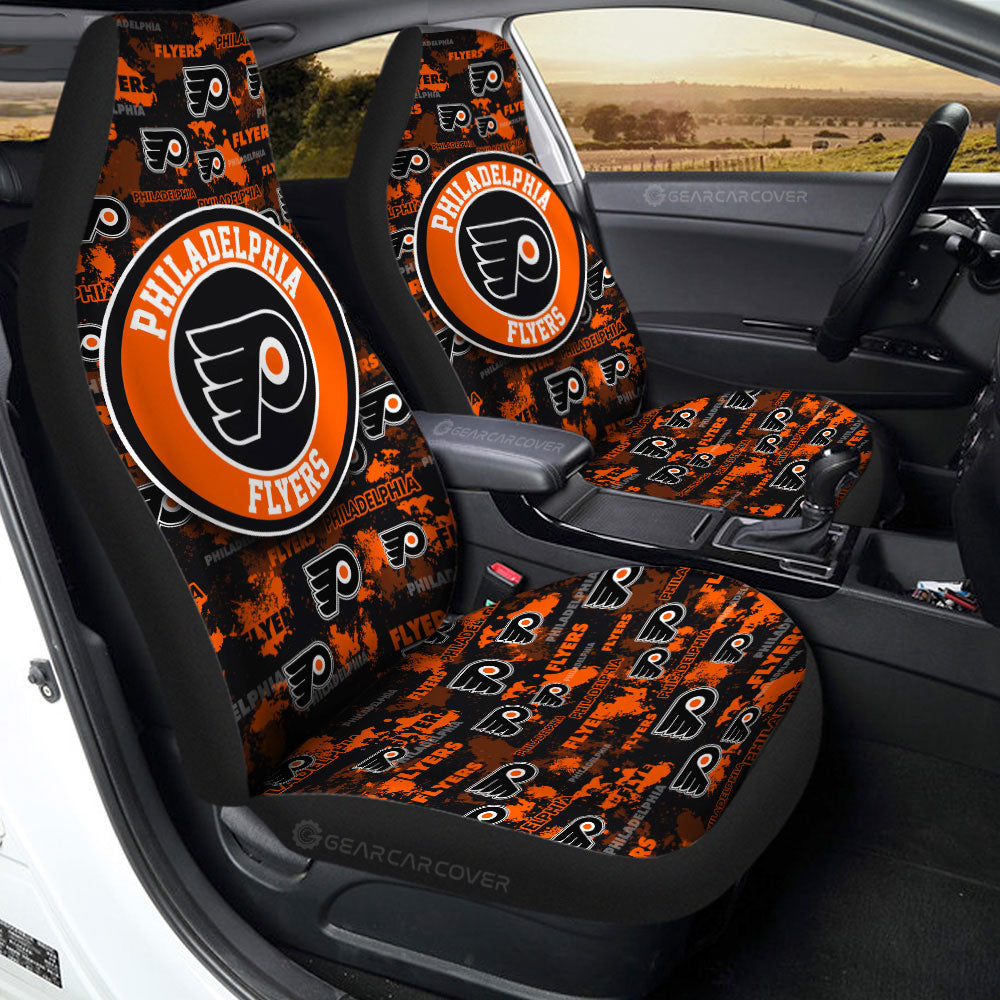 Philadelphia Flyers Car Seat Covers Custom Car Accessories - Gearcarcover - 2