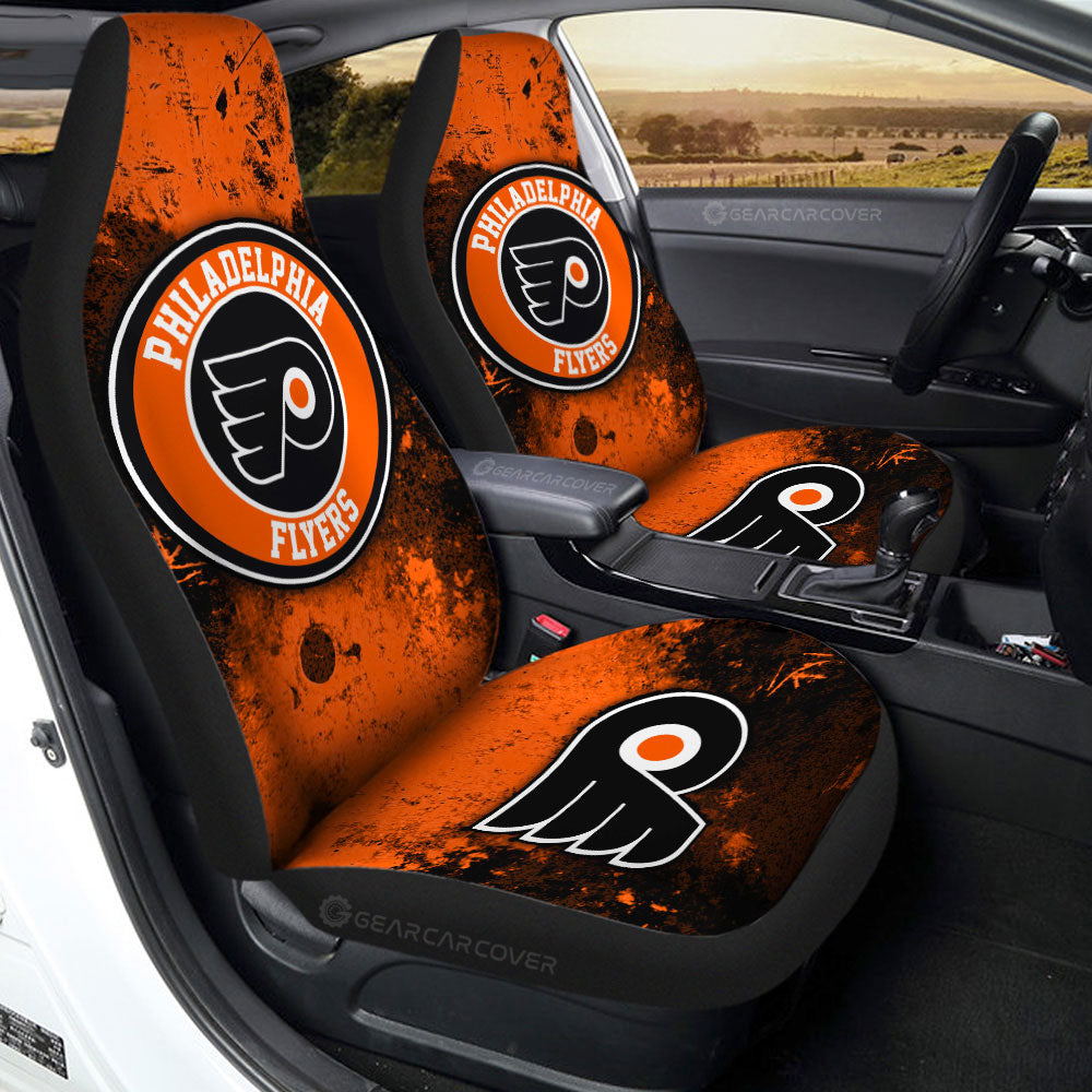 Philadelphia Flyers Car Seat Covers Custom Car Accessories - Gearcarcover - 2